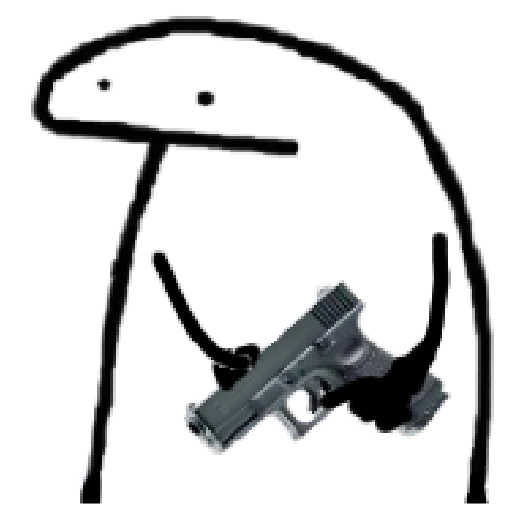 Figurinha: Flork com Arma