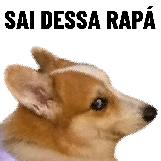 Figurinha: Sai dessa rapa