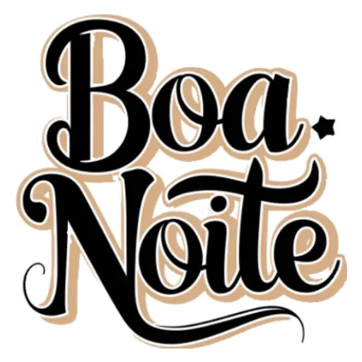 Figurinha: Boa Noite Estilizado