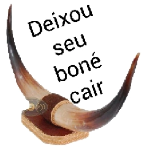 Figurinha: Deixou seu boné cair