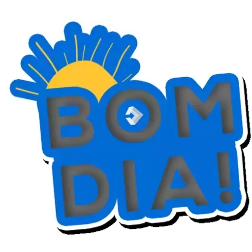 Figurinha: Bom Dia Animado com Sol