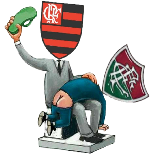 Figurinha: Flamengo bate Fluminense