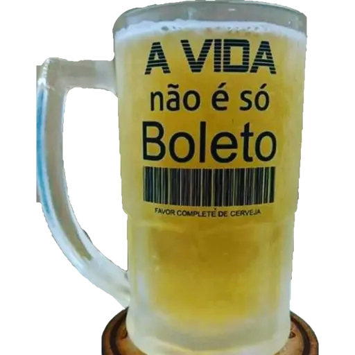 Figurinha: A vida não é só Boleto