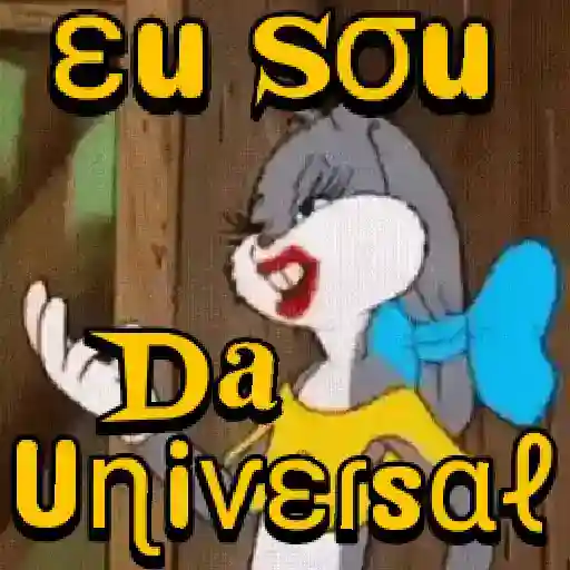 Figurinha: Coelha Fala Eu Sou Da Universal