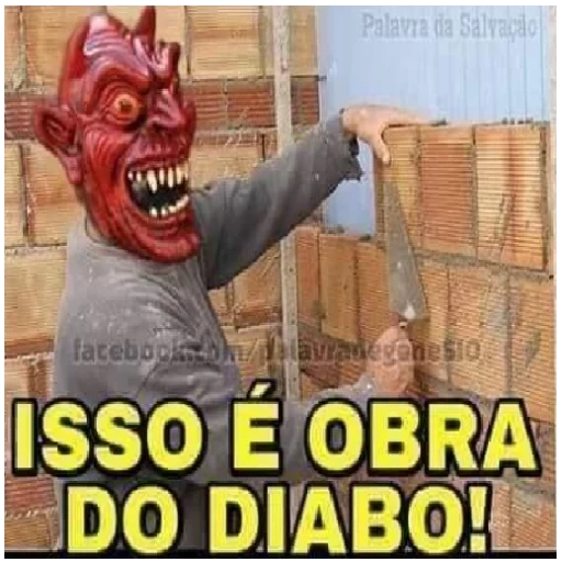 Figurinha: Obra do Diabo
