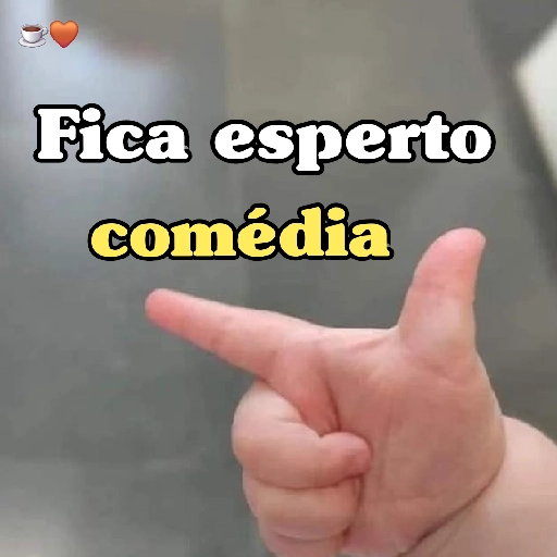 Figurinha: Fica esperto comédia