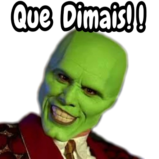 Figurinha: Máscara Que Demais!
