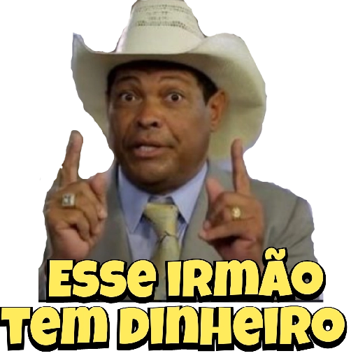Figurinha: Esse Irmão Tem Dinheiro