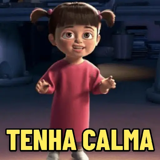 Figurinha: Boo Tenha Calma