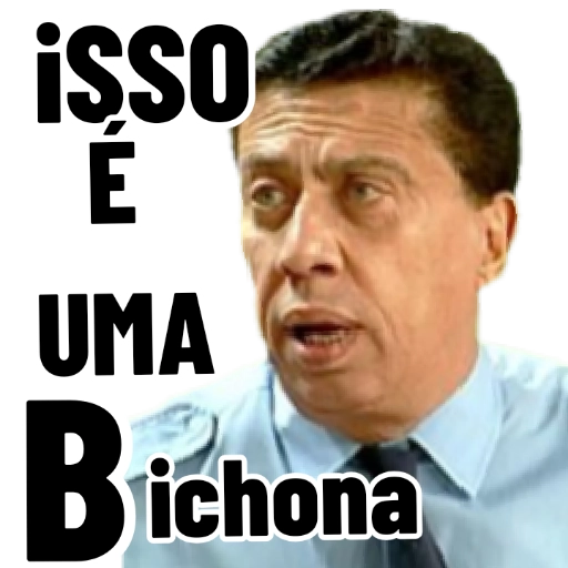 Figurinha: Isso é uma Bichona
