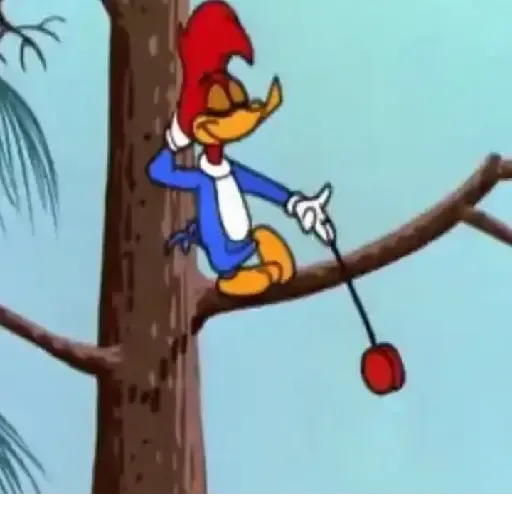 Figurinha: Pica-Pau com Yo-Yo