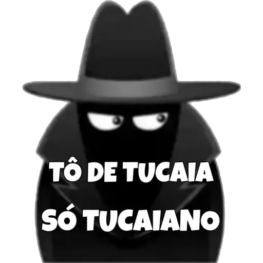 Figurinha: Tô de tucaia