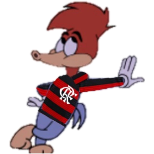 Figurinha: Pica Pau do Flamengo