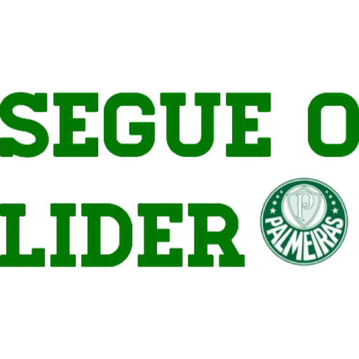 Figurinha: Segue o Líder - Palmeiras