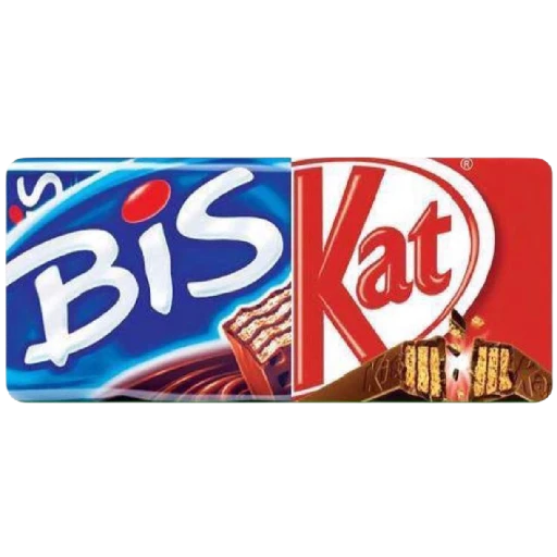 Figurinha: Bis vs Kit Kat