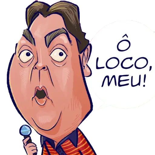 Figurinha: Ô Loco, Meu! Faustão