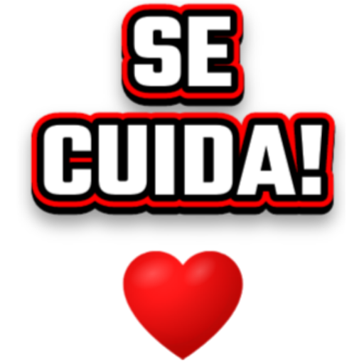 Figurinha: Se Cuida Coração