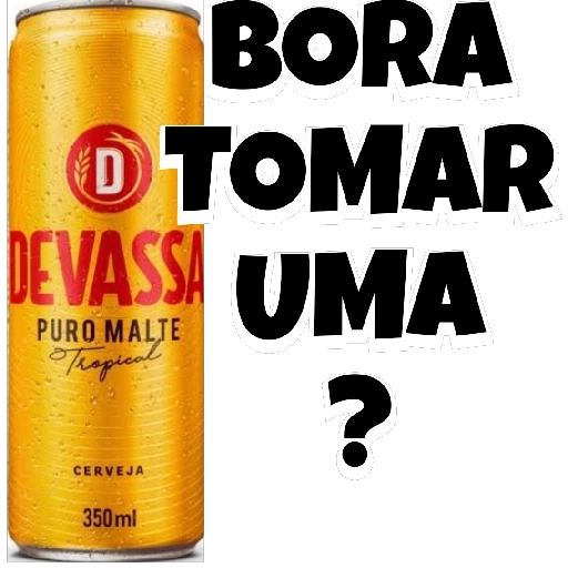 Figurinha: Bora Tomar Uma Cerveja
