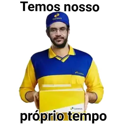 Figurinha: Temos nosso próprio tempo