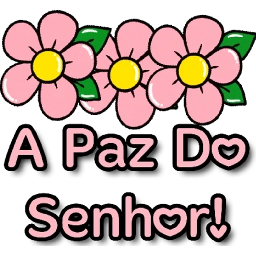Figurinha: A Paz Do Senhor!