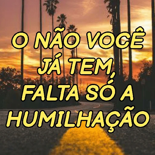 Figurinha: O não você já tem