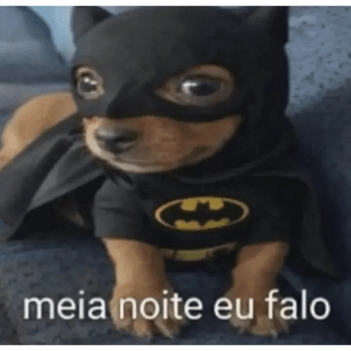 Figurinha: Cachorro Batman