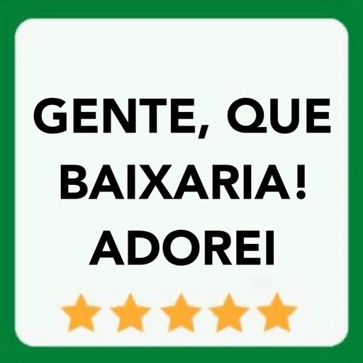 Figurinha: Gente, que baixaria! Adorei
