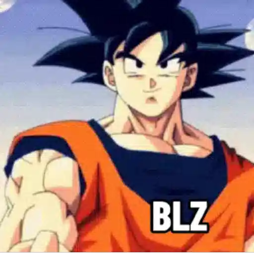 Figurinha: Goku dando joinha