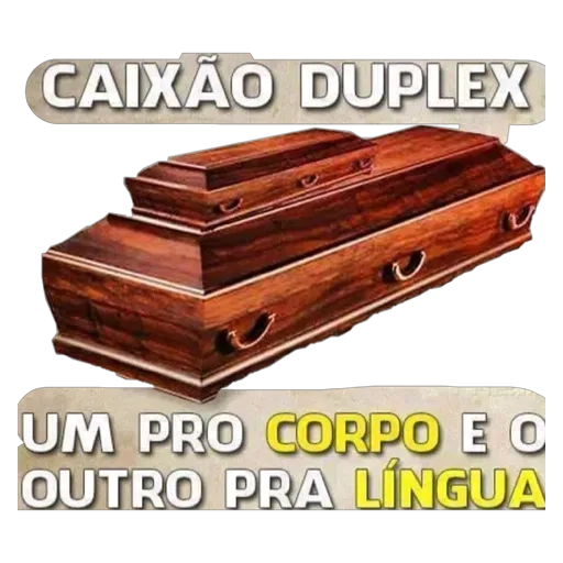 Figurinha: Caixão Duplex
