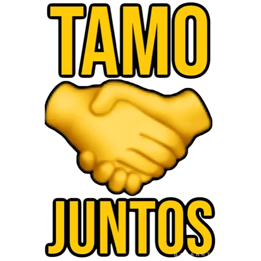 Figurinha: Tamo Juntos