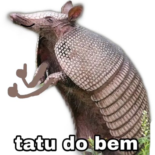 Figurinha: Tatu do Bem