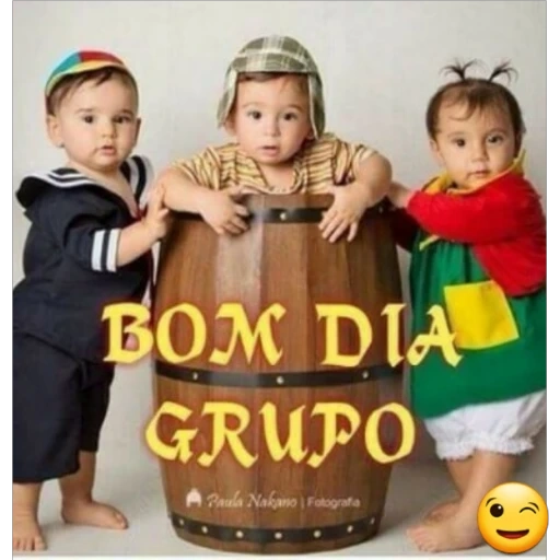 Figurinha: BOM DIA Grupo