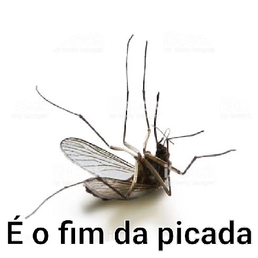 Figurinha: Fim da picada