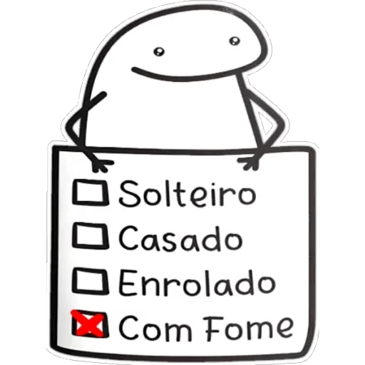 Figurinha: Flork Com Fome