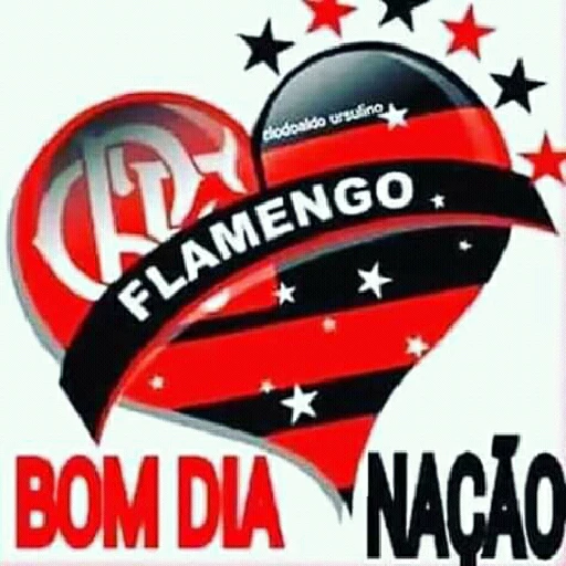 Figurinha: Bom Dia Nação Flamengo