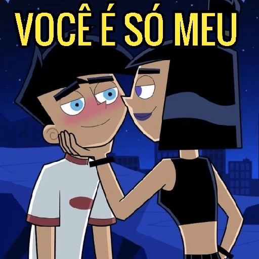 Figurinha: Danny e Sam: Você é só meu!