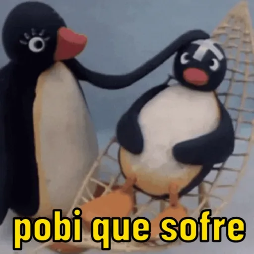 Figurinha: Pingu e Pinga