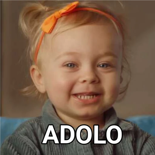 Figurinha: Bebê fofo adoro