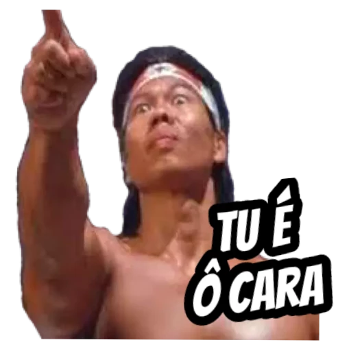 Figurinha: Tu é o cara