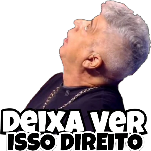 Figurinha: Deixa ver isso direito