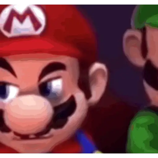 Sticker: Mario malvado