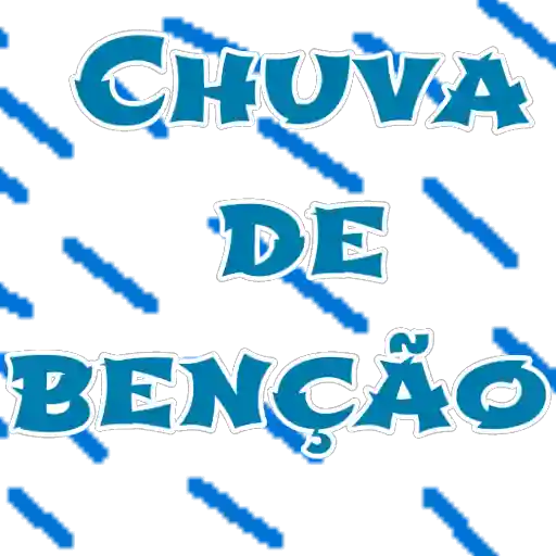 Figurinha: Chuva de Benção
