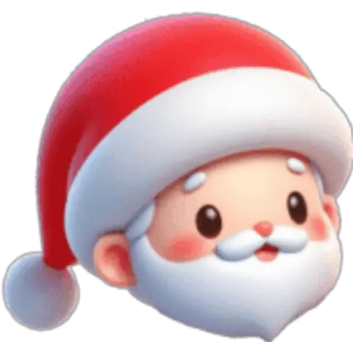 Figurinha: Papai Noel Fofo
