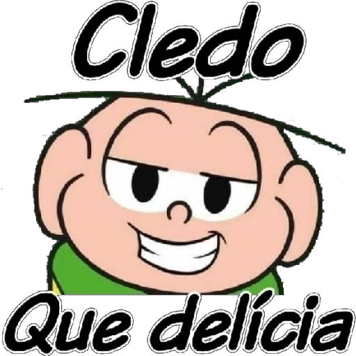 Figurinha: Cebolinha Que Delícia