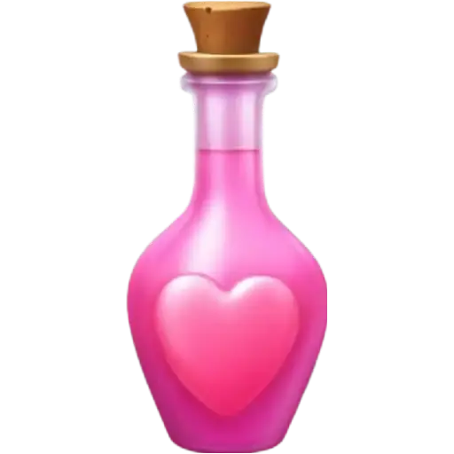 Figurinha: Poção de amor