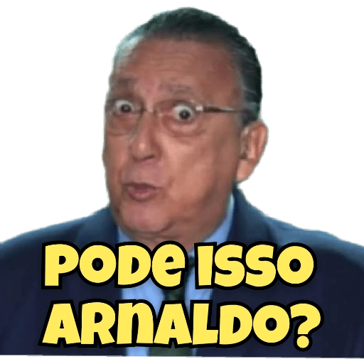 Figurinha: Pode Isso Arnaldo?