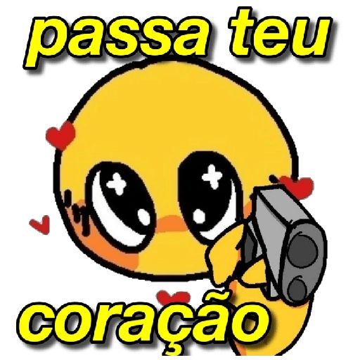 Figurinha: Passa teu coração