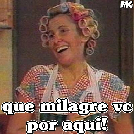 Figurinha: Dona Florinda: Que Milagre!