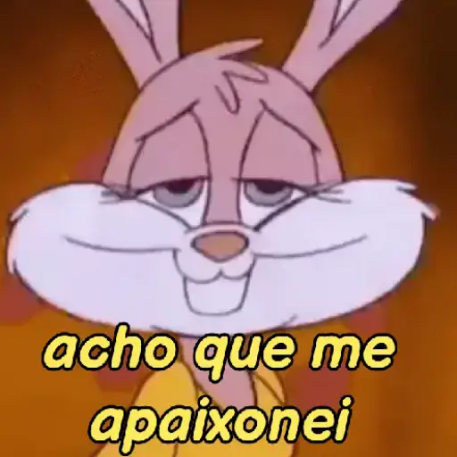 Figurinha: Acho que me apaixonei