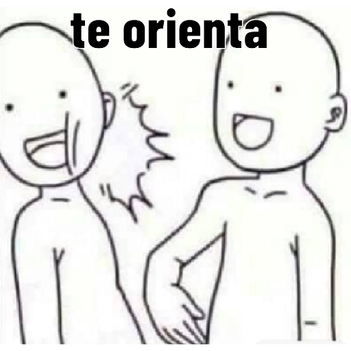 Figurinha: Te orienta